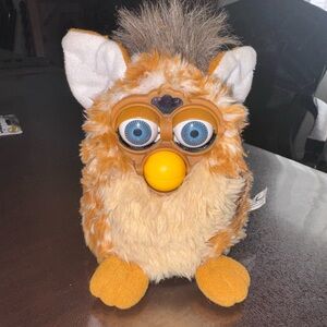 Classic Orange Plush Furby Interactive Toy